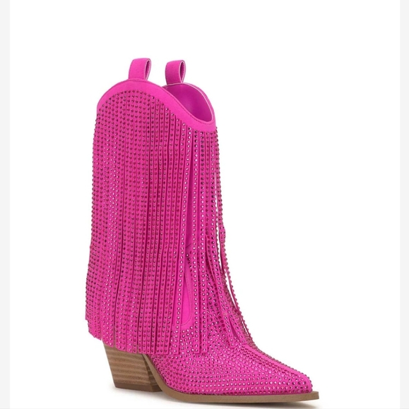 Jessica Simpson Fringe Boot - Picture 1 of 3